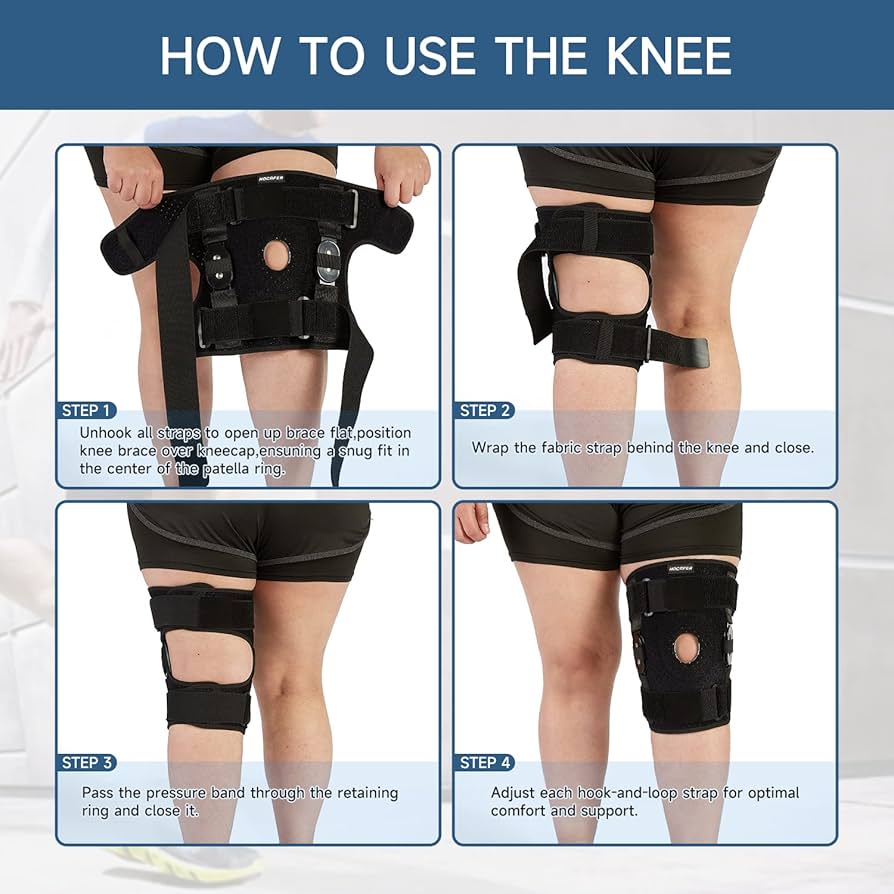 Adjustable Knee Support Brace – Breathable Compression for Active Lifestyles