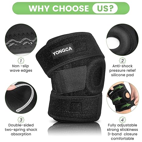 Adjustable Knee Support Brace – Breathable Compression for Active Lifestyles