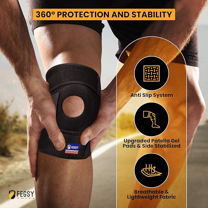 Adjustable Knee Support Brace – Breathable Compression for Active Lifestyles