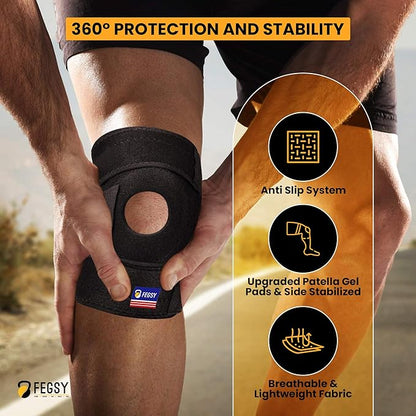 Adjustable Knee Support Brace – Breathable Compression for Active Lifestyles