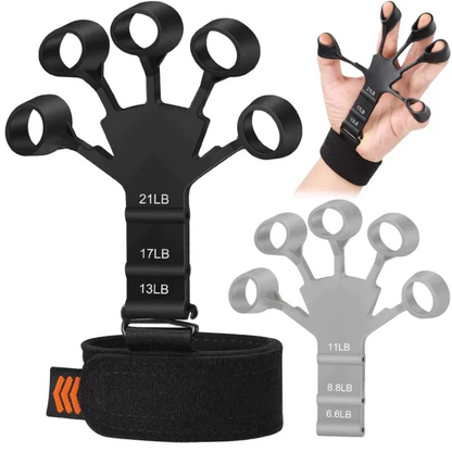 Silicone Finger Strengthener – Adjustable Grip & Forearm Resistance Trainer