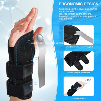 Adjustable Wrist Support Brace – Compression Wrap for Fitness & Stability VIP
