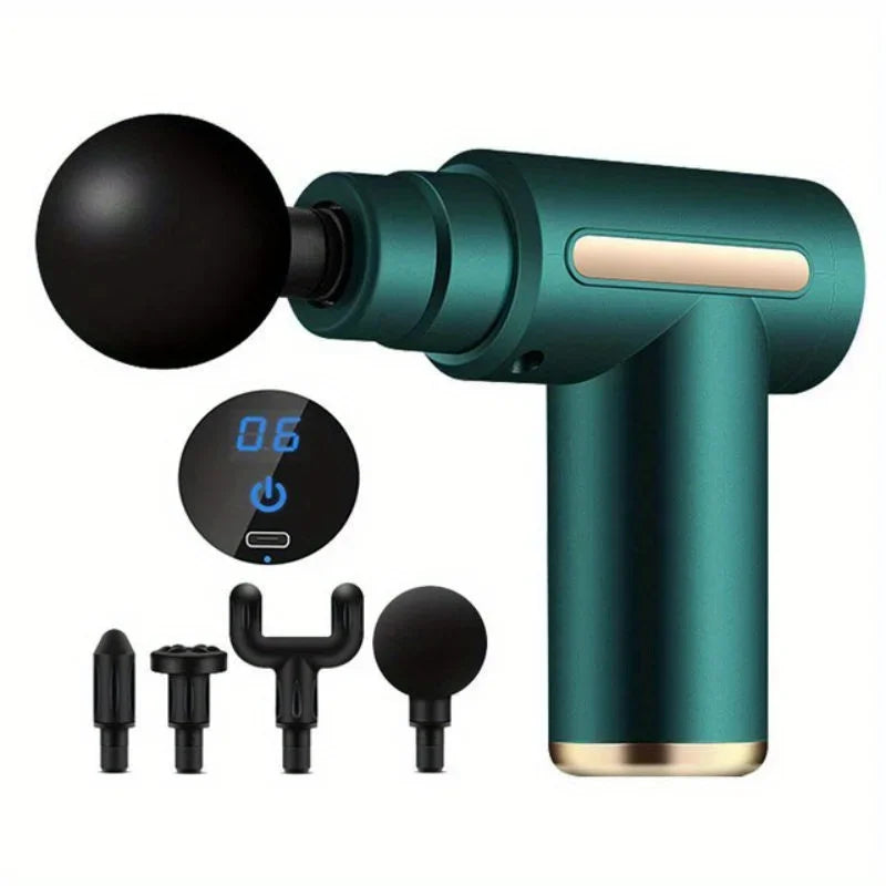 Deep Tissue Percussion Massage Gun with LED Touch Screen