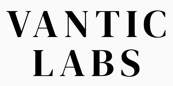 Black text 'VANTIC LABS' on a white background