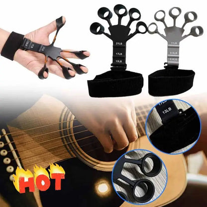 Silicone Finger Strengthener – Adjustable Grip & Forearm Resistance Trainer